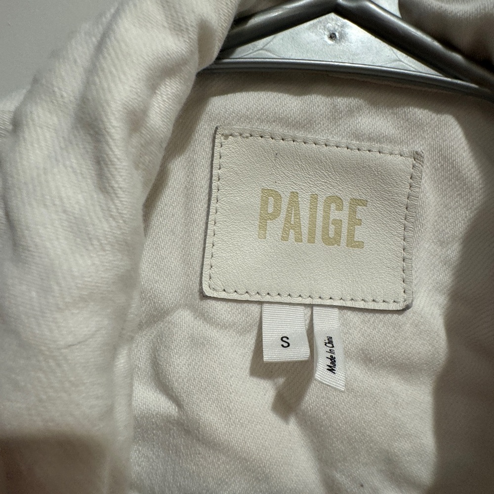 Paige White Jean Jacket (Denim)